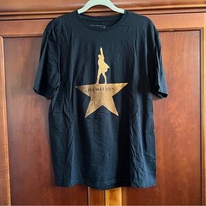 Hamilton Musical Graphic T-Shirt Large Official